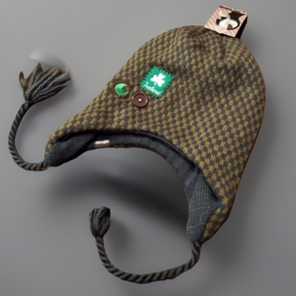 THICK BLENDED Ear Flap BEANIE Cap Hat SM main image 7